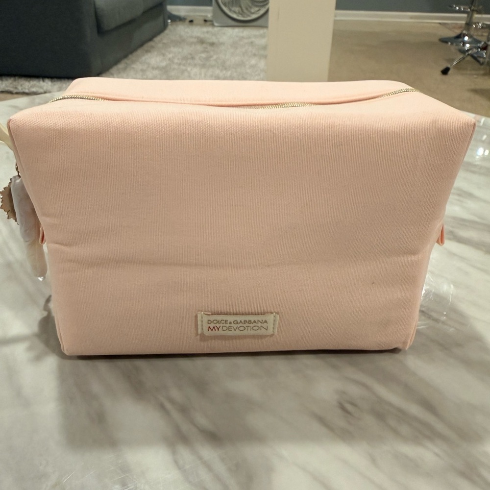 Dolce & Gabbana Blush Pink Toiletry Bag